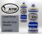 Preview: Land-Rover, Bonatti Grey Metallic, LRC659: 400ml Sprühdose + 400ml Klarlack - Set, von ATW Autoteile West.